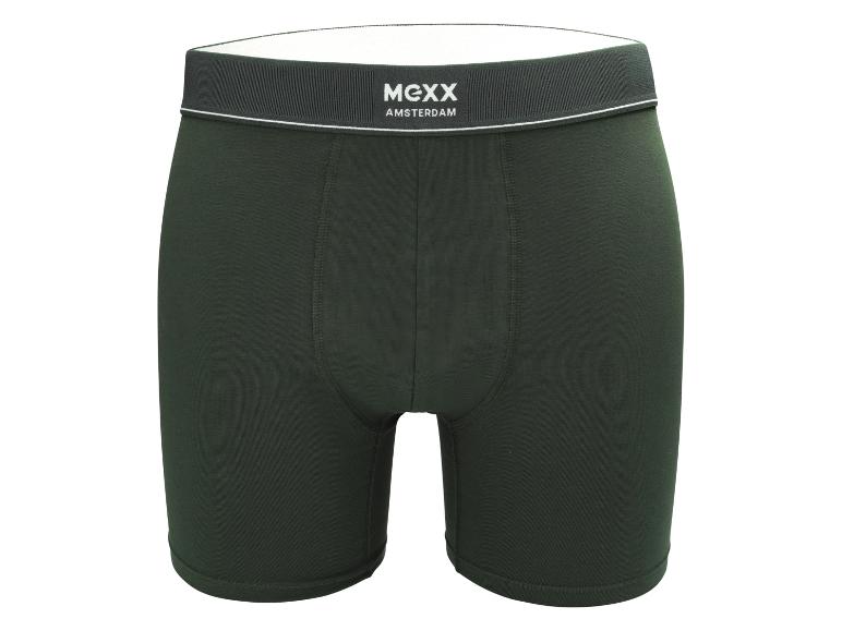Donkergroene Mexx Amsterdam boxershort voor heren.