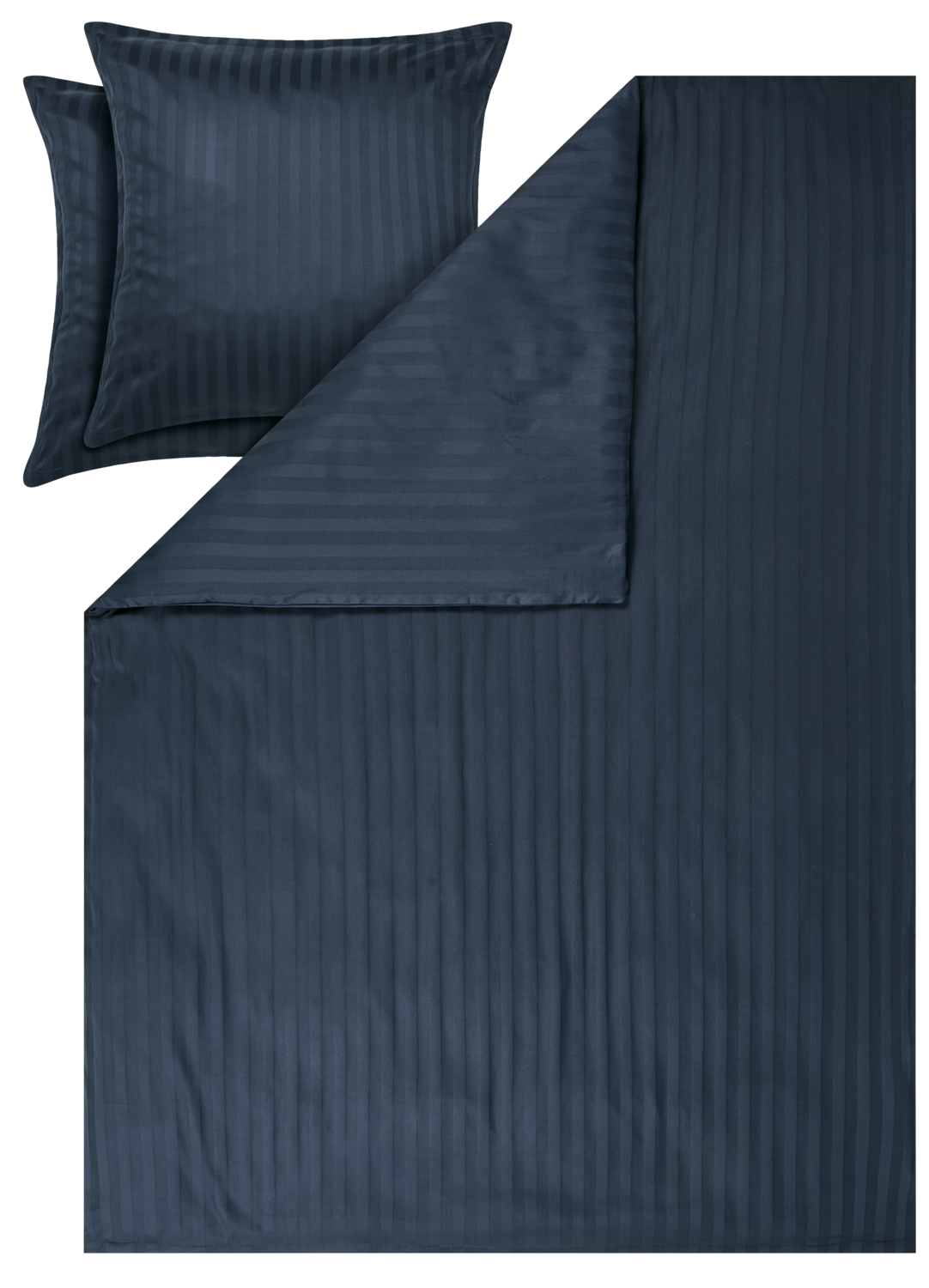LIVARNO Satijnen beddengoed, 200 x 200 cm. (Blauw)
