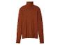 Roestbruine coltrui met knopen op de manchetten