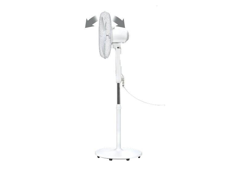 Staande ventilator met afstandsbediening 41 cm