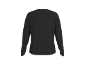Zwart heren T-shirt met lange mouwen, achterkant