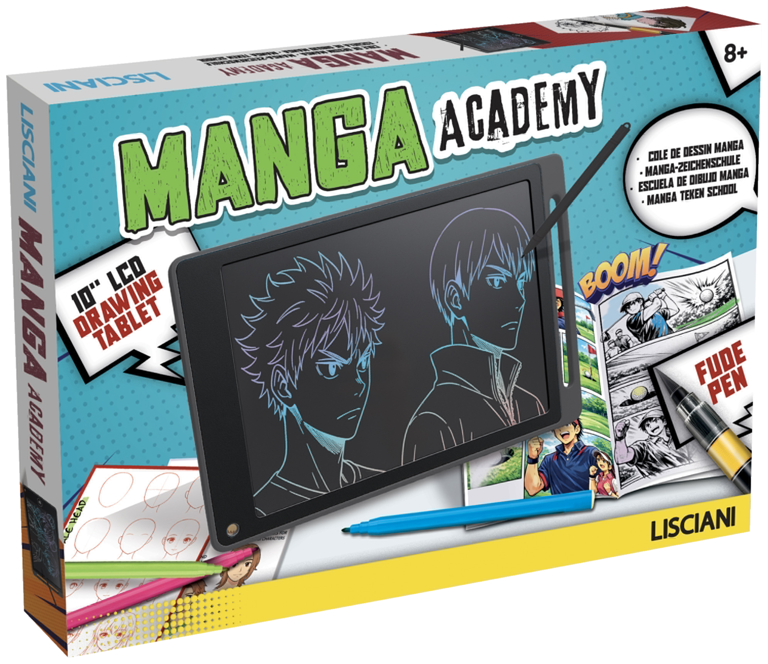 LISCIANI LCD-tekentablet (Manga)