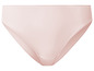 Een roze damesonderbroek.