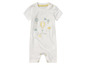 Witte baby romper met korte mouwen, met print van luchtballonnen en de tekst 'Sweet Dream'.