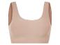 Beige bh zonder beugels.