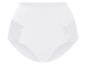 Witte onderbroek met kant aan de zijkanten.