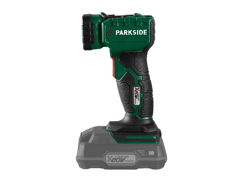 Parkside X20V Team werklamp met accu.