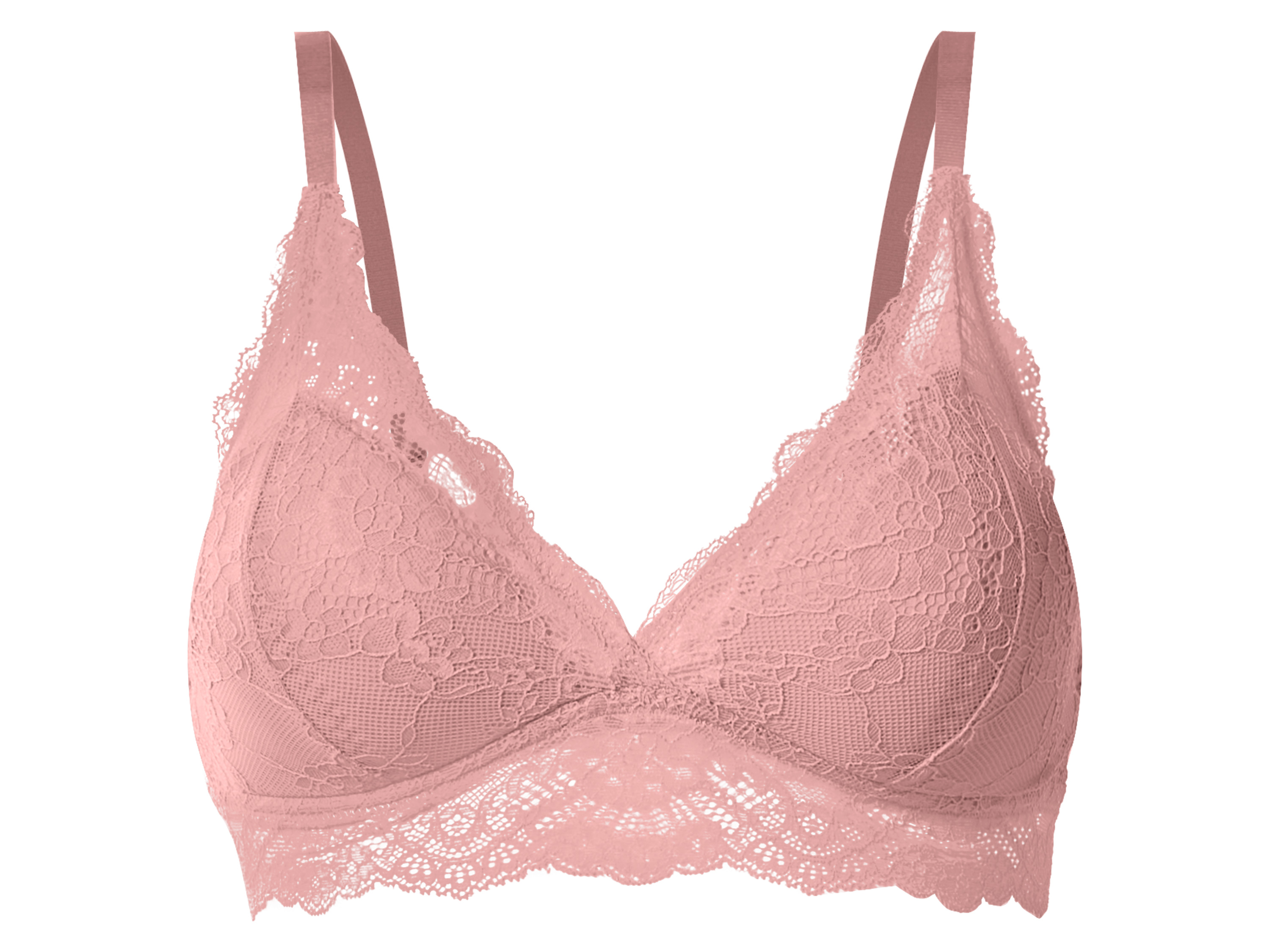 esmara Dames bustier met kant (Roze, L (44-46))