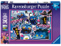 Kleurrijke puzzel van 300 stukjes met cartoonfiguren en monsters.