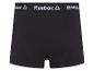 Zwarte Reebok boxershorts met witte elastische logoband.