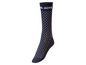 Blauwe sokken met witte stippen van Jack & Jones.