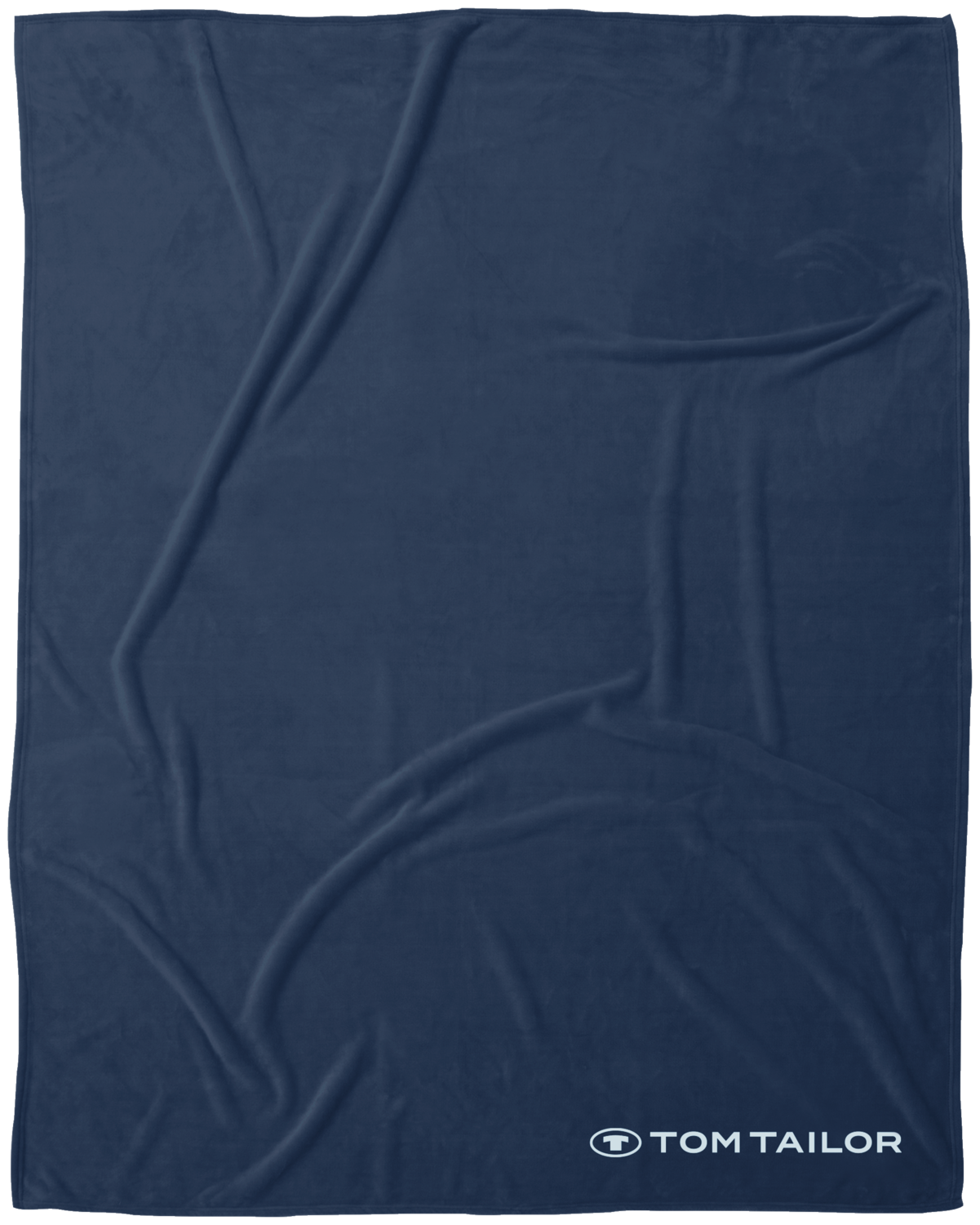TOM TAILOR Plaid, 150 x 200 cm (Blauw)