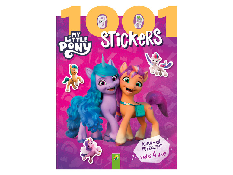 Kinderen sticker--puzzelboek (1001 stickers My Little Pony)