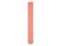 Een roze cilindrische LED-lamp op een witte achtergrond.