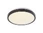 Ronde, zwart-witte LED plafondlamp