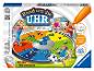 Ravensburger tiptoi bordspel „Rund um die Uhr“ om de tijd te leren.