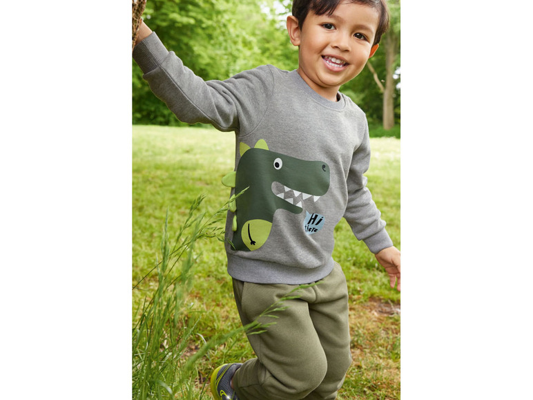 Ga naar volledige schermweergave: lupilu® peuters jongens sweatshirt met opgeruwde binnenkant - afbeelding 10