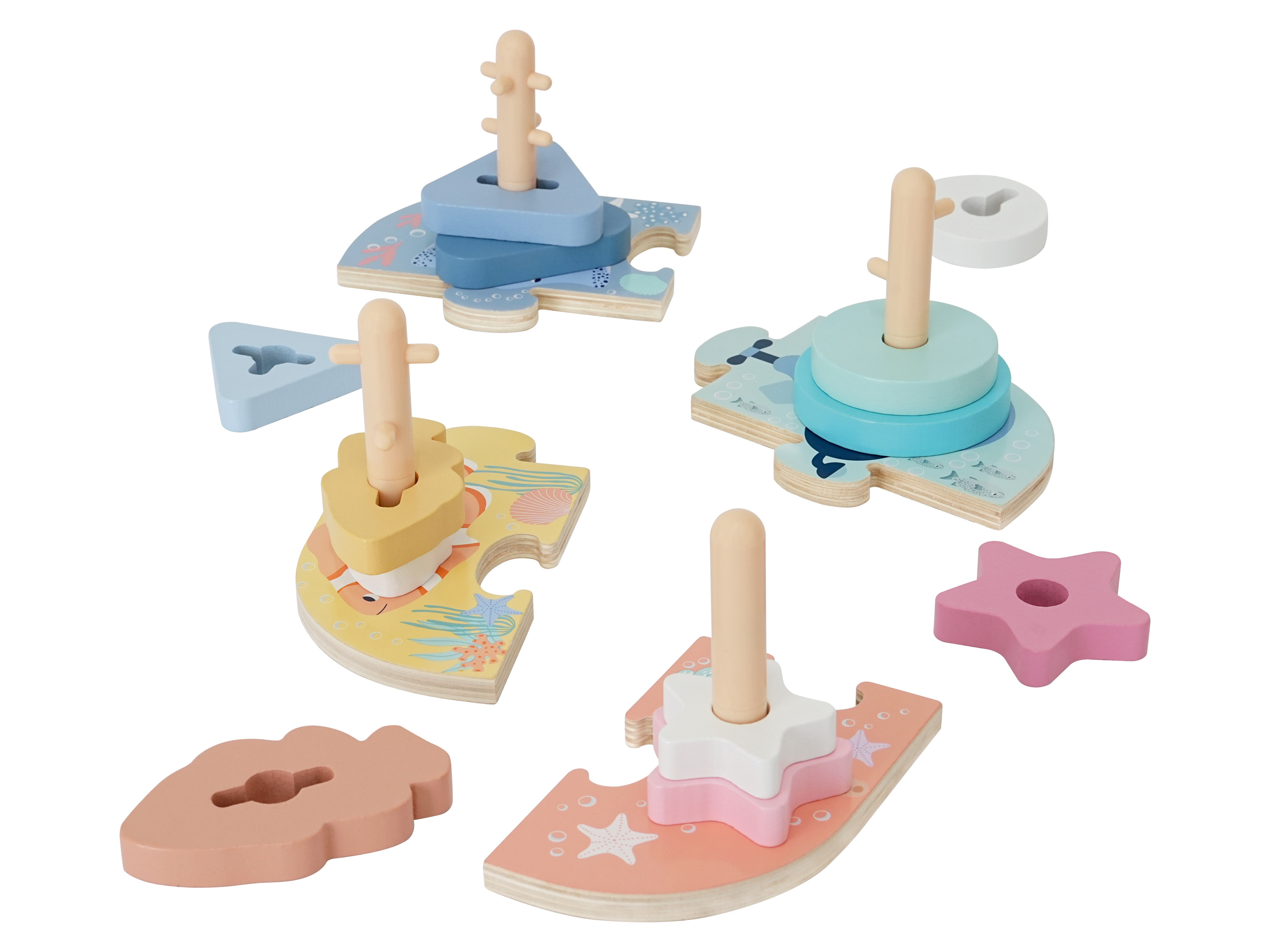 lupilu Houten motoriek speelgoed (Motoriekbord) afbeelding