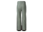 Groene ski-broek met zwarte details.