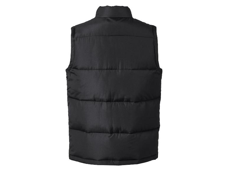 Zwarte puffer vest