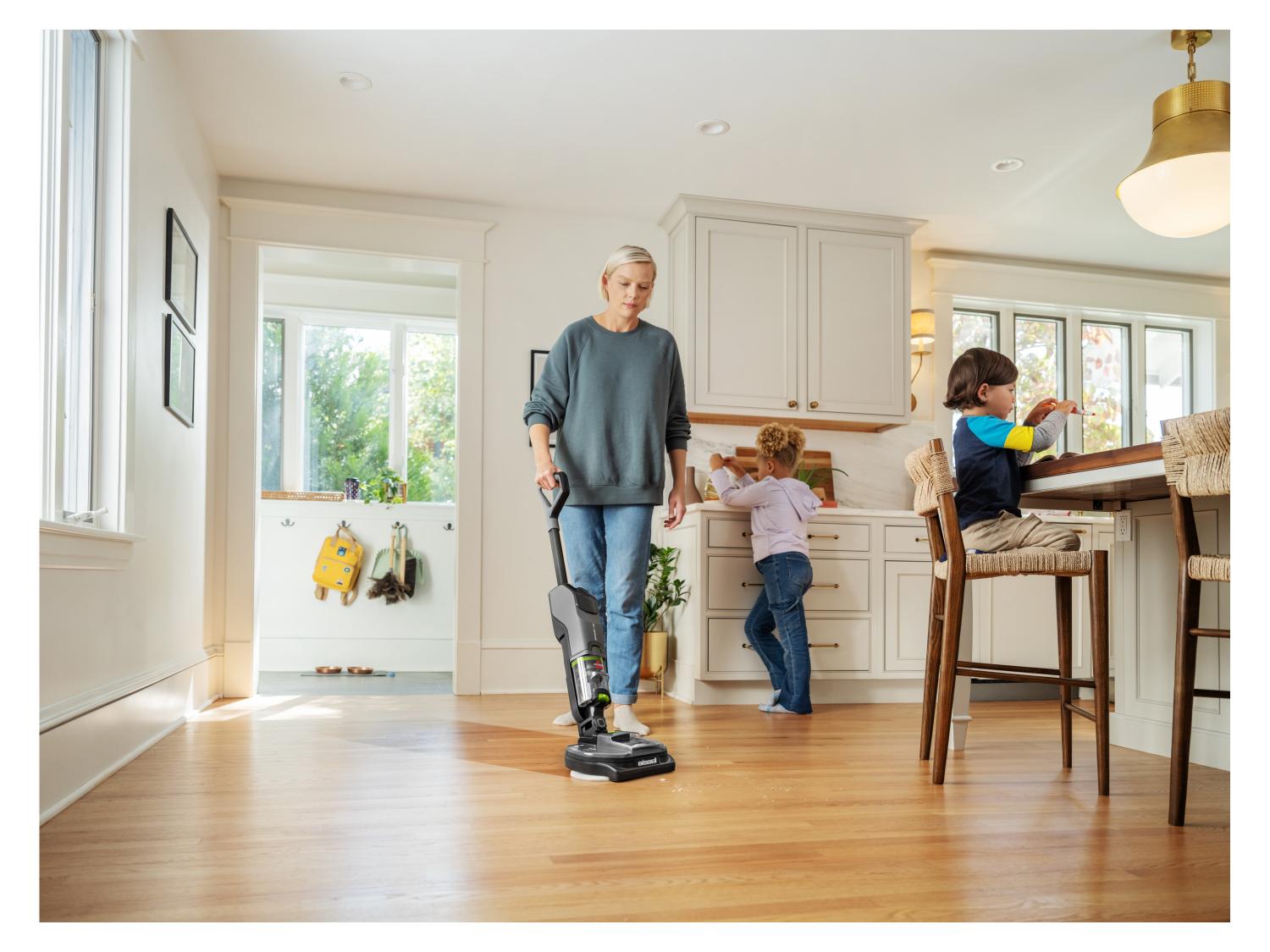 HomeTimes Ersatz Mop für BISSELL SpinWave Vac Pet 3885N Kabelloser Reiniger Waschbar und Wiederverwendbar Wischpads für alle Böden und Oberflächen, 10 Stück