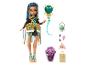 Monster High Cleo De Nile pop met accessoires, inclusief tas en uitnodiging.