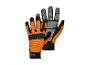 PARKSIDE werkhandschoenen in oranje en zwart met reflecterende elementen