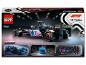 LEGO Speed Champions Alpine F1 auto set 77248 met helm en bovenaanzicht.