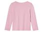 Roze longsleeve shirt voor meisjes.