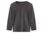 Donkergrijs kinder T-shirt met lange mouwen