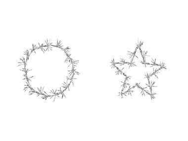 LIVARNO home Decoratieve krans met verlichting