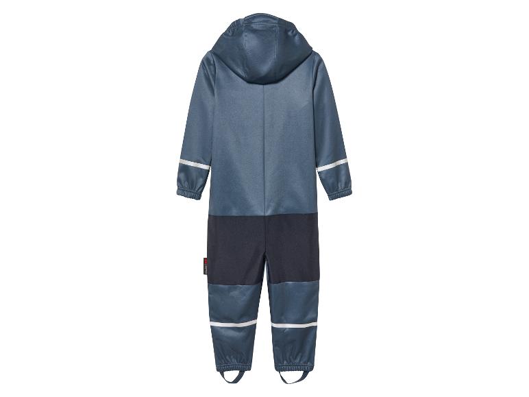 Waterdichte overall met capuchon voor kinderen.