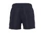 Donkerblauwe heren zwemshort met elastische tailleband en achterzak.