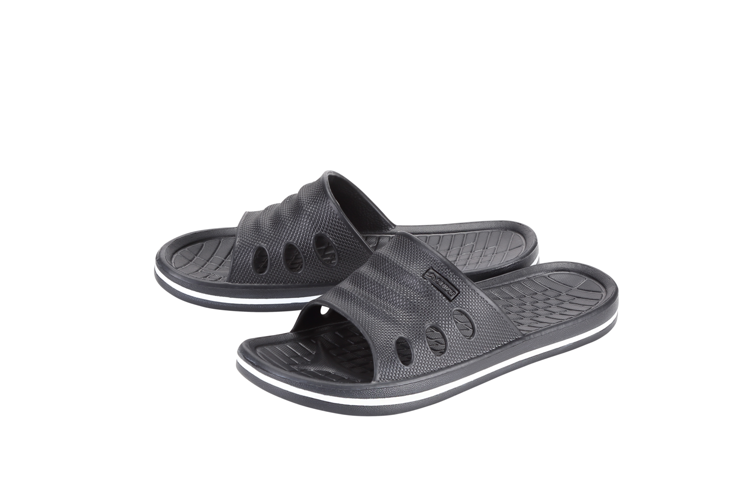 CRIVIT Badenslipper (Zwart, 44/45)