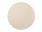 Ronde beige keramische pizzasteen