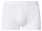 Witte boxershort voor heren, vooraanzicht.