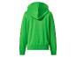 Groene hoodie, achterkant