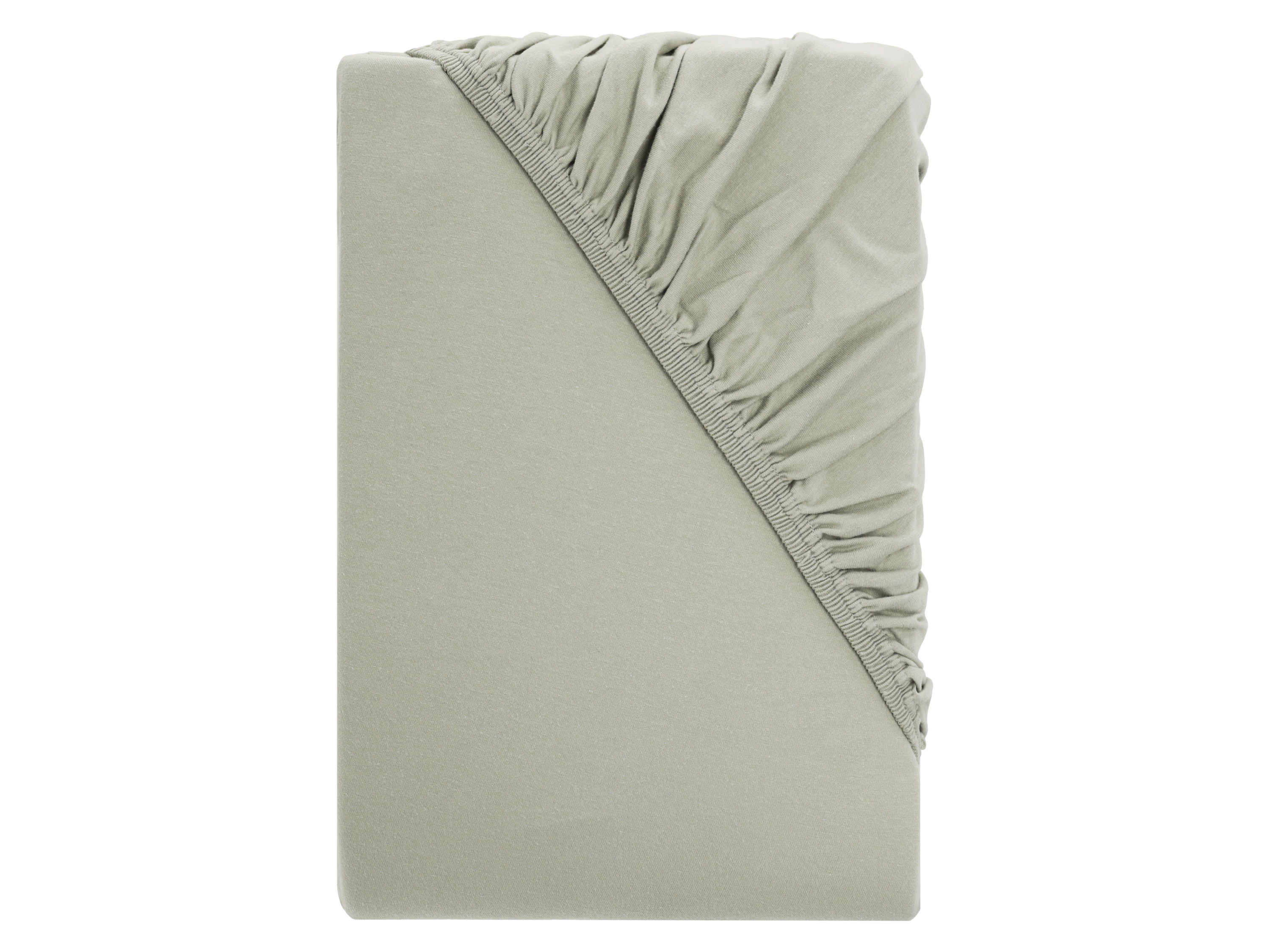 LIVARNO Boxspring jersey hoeslaken 90-100 x 200 cm (groen)