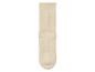 Beige sokken met antislip stippen.
