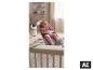 LUPILU® luieremmer in een gezellige babykamer met een baby in een wipstoeltje [AI-gegenereerde afbeelding]