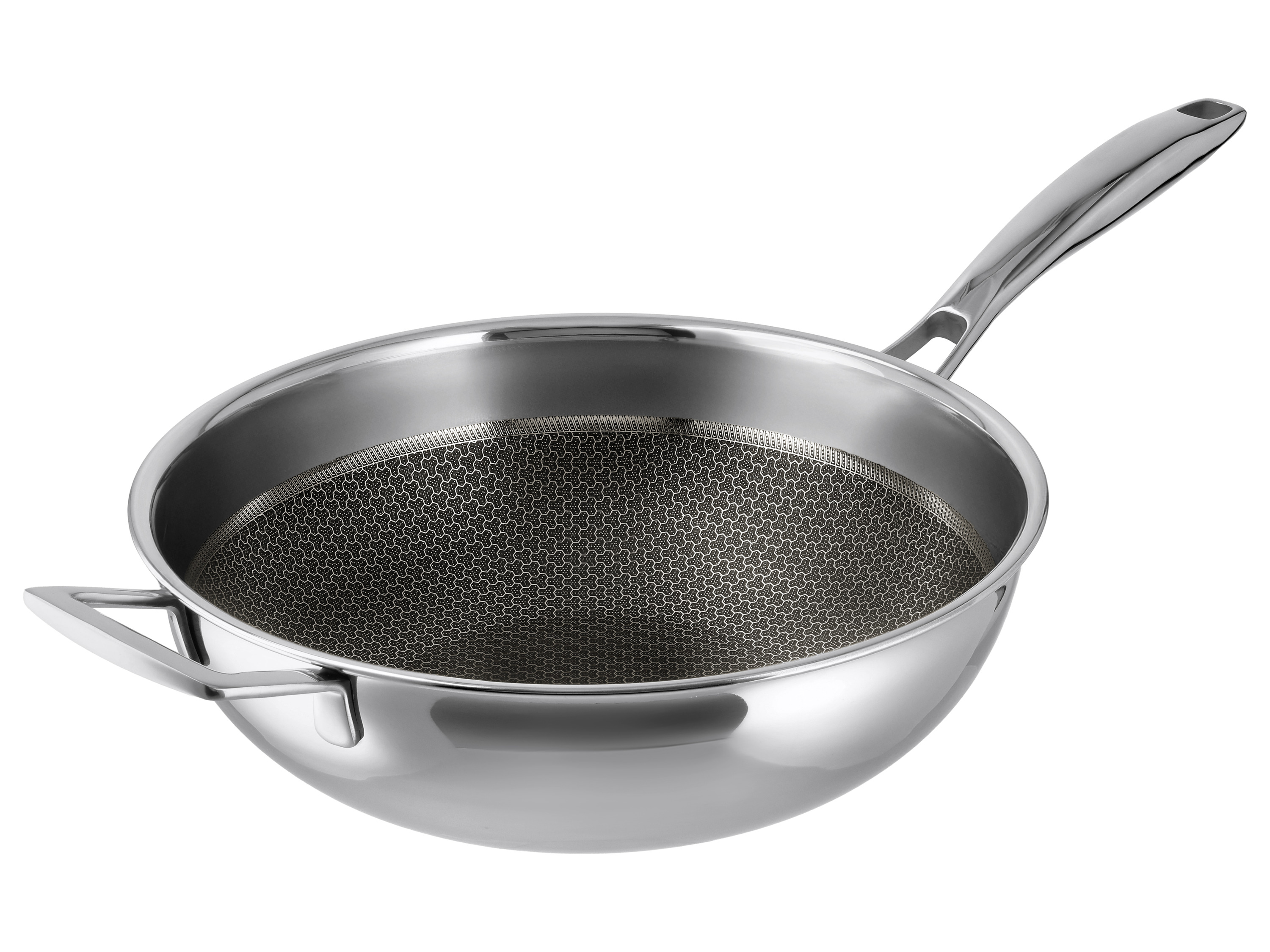 SILVERCREST RVS wokpan Ø28 cm - 3-laags