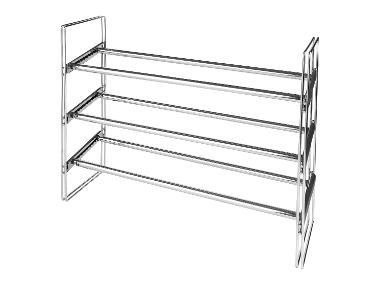 LIVARNO® Uitschuifbaar schoenenrek