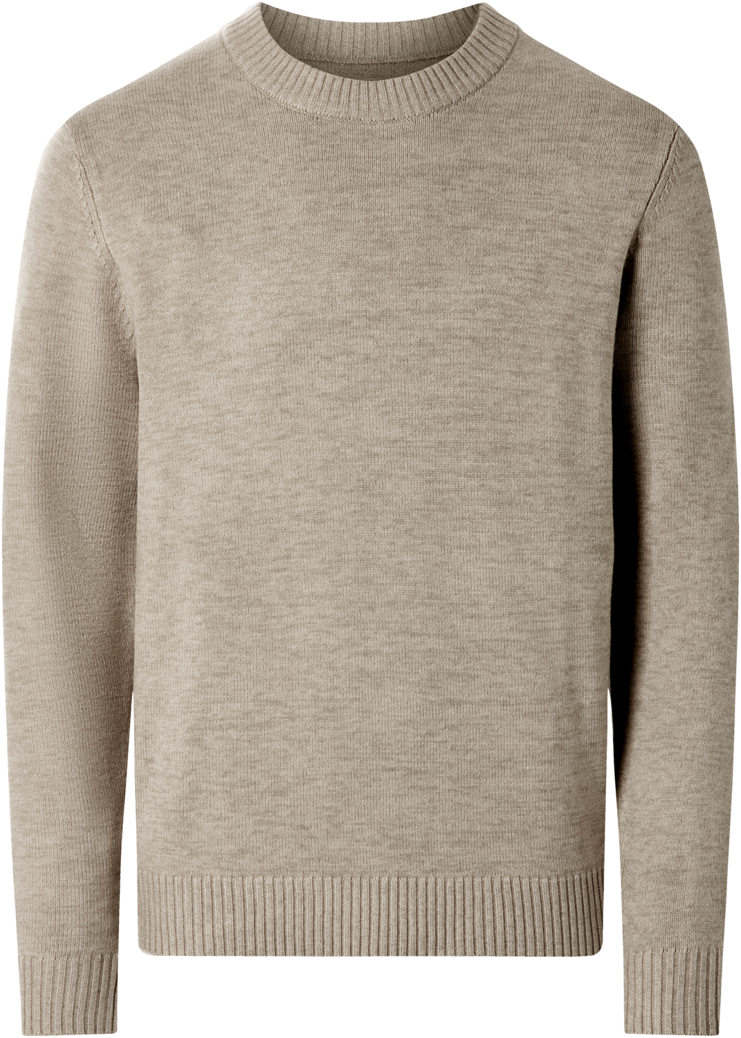 ESMARA MEN Heren gebreide trui (Beige, S)
