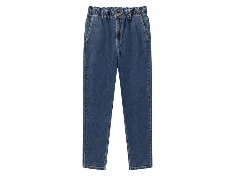 pepperts! Meisjes jeans relaxed fit (158, Blauw)