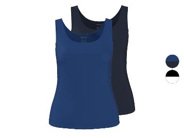 ESMARA® Set van 2 dames tanktops