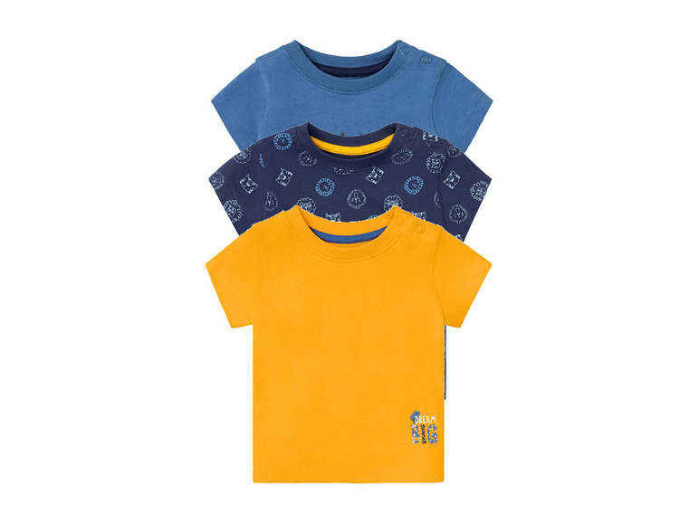 Ga naar volledige schermweergave: lupilu® 3 baby T-shirts - afbeelding 10