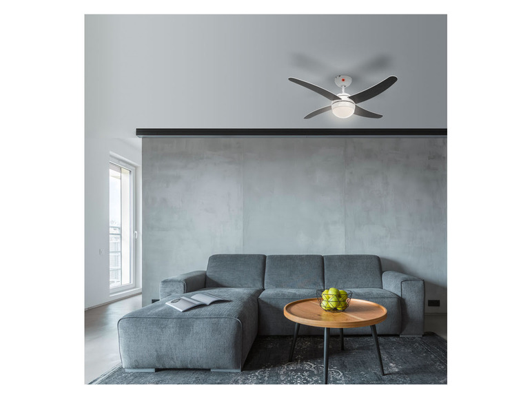 Ga naar volledige schermweergave: LIVARNO home Plafondventilator met LED-lamp - afbeelding 5