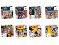 Clementoni puzzelset van 500 stukjes met verschillende Dragon Ball- en One Piece-motieven.