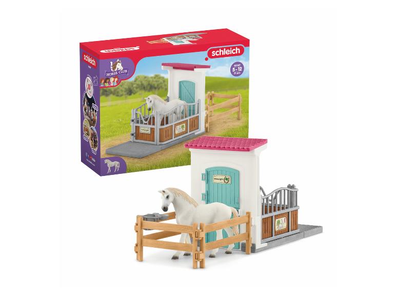 Schleich Horse Club set met paard Moonlight en stal.