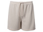 Beige shorts met trekkoord